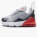 Nike Air Max 270 Wolf Grey Anthracite Bright Crimson White (td)