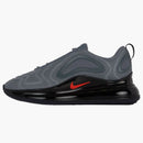 Nike Air Max 720 Cool Grey Bright Crimson (gs)