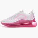Nike Air Max 720 White Pink Rise Laser Fuchsia (women's)
