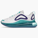 Nike Air Max 720 White Spirit Teal Court Purple (women's)
