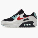 Nike Air Max 90 Aqua Red White Black (women's)