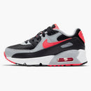 Nike Air Max 90 Black Radiant Red Wolf Grey (ps)