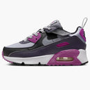 Nike Air Max 90 Easyon Cement Grey Black Dark Raisin (ps)