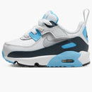 Nike Air Max 90 Easyon White Baltic Blue Armory Navy Wolf Grey (i)