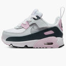 Nike Air Max 90 Easyon White Pink Foam Armory Navy Wolf Grey (i)