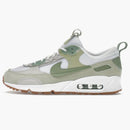 Nike Air Max 90 Futura White Olive Aura Gum Medium Brown Oil Green (women's)