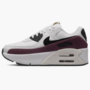 Nike Air Max 90 Lv8 Sail Night Maroon Phantom Black (women's)