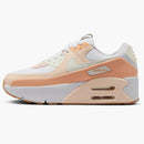 Nike Air Max 90 Lv8 White Barely Orange Orange Chalk Sail (women's)