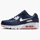 Nike Air Max 90 Leather Obsidian Track Red (gs)