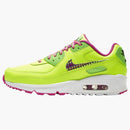 Nike Air Max 90 Leather Volt Fire Pink (gs)