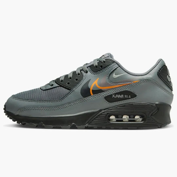 Nike Air Max 90 Multi Swoosh Smoke Grey Mandarin