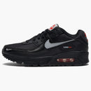 Nike Air Max 90 Next Nature Black Wolf Grey Crimson (gs)