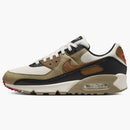 Nike Air Max 90 Phantom Black Fire Red Light British Tan (women's)