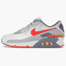 Nike Air Max 90 Premium Summit White Ashen Slate Pure Platinum Bright Crimson