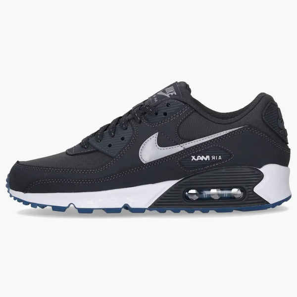 Nike Air Max 90 Reflective Swoosh Anthracite Industrial Blue
