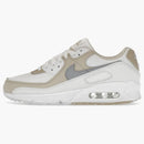 Nike Air Max 90 Summit White Wolf Grey Rattan White (women's)
