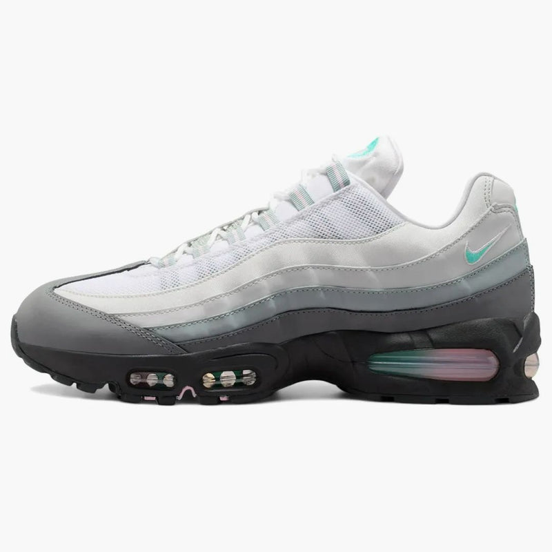 Nike Air Max 95 Big Bubble White Hyper Turquoise Pink Foam