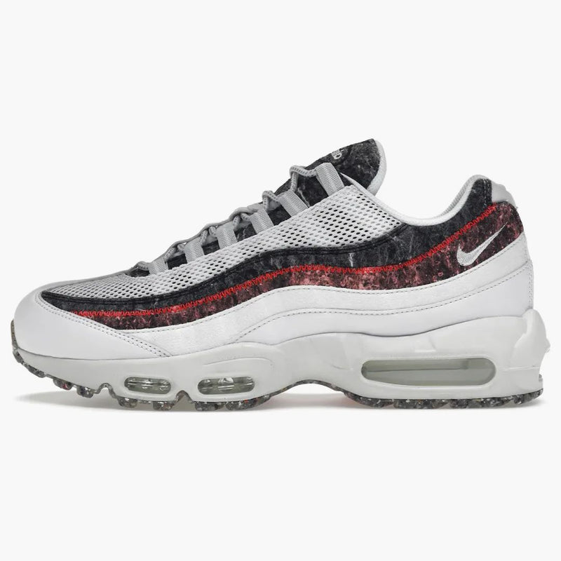 Nike Air Max 95 Crater White Photon Dust Bright Crimson