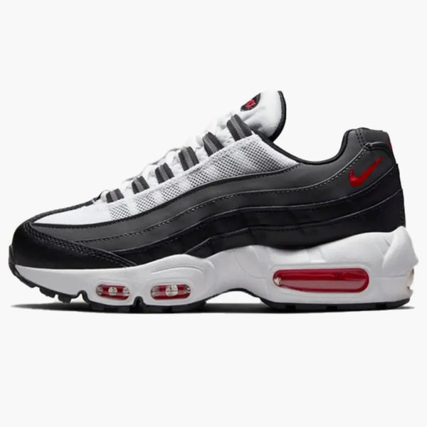 Nike Air Max 95 Recraft White Iron Grey University Red (gs)