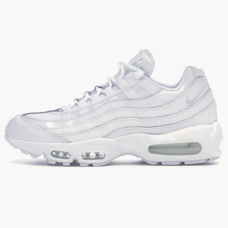 Nike Air Max 95 Triple White (women's)