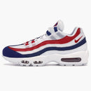 Nike Air Max 95 White Deep Royal Blue Gym Red