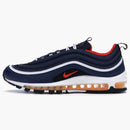 Nike Air Max 97 Midnight Navy Habanero Red