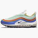 Nike Air Max 97 Sapphire Pistachio Frost Obsidian (women's)