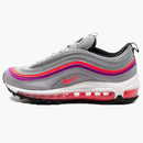 Nike Air Max 97 Wolf Grey Solar Red Vivid Purple (women's)