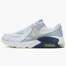 Nike Air Max Excee Football Grey Light Armory Blue Midnight Navy Barely Volt (gs)