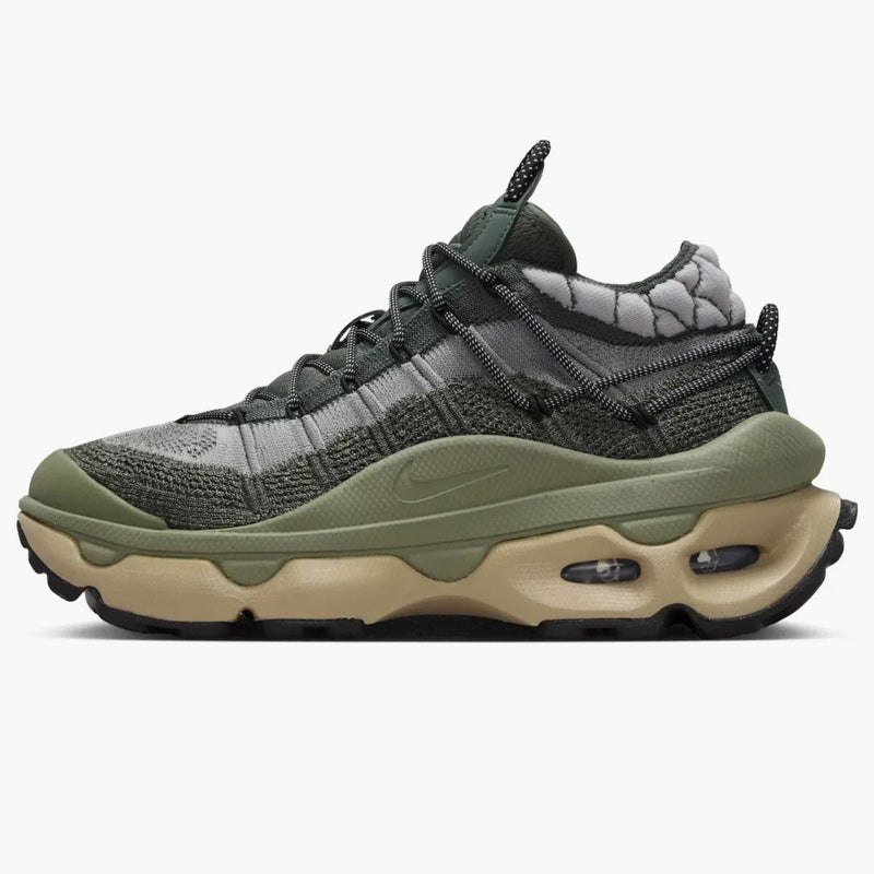 Nike Air Max Flyknit Venture Vintage Green Light Army Khaki Metallic Silver (women's)