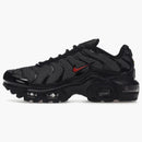 Nike Air Max Plus Black University Red Reflective Silver (gs)