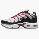 Nike Air Max Plus Pure Platinum Black White University Red (ps)
