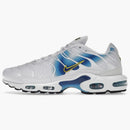 Nike Air Max Plus Spray Paint Swoosh White Blue