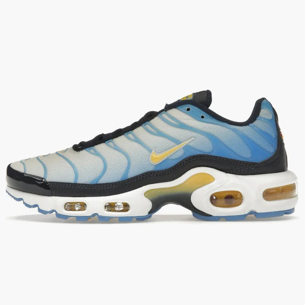 Nike Air Max Plus University Blue Topaz Gold (women's)
