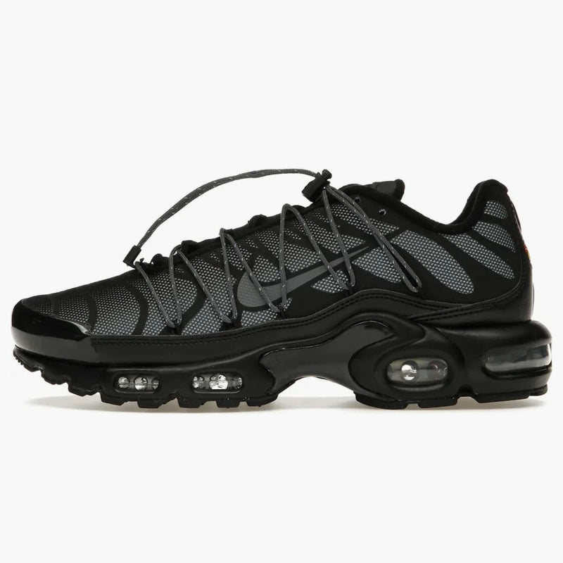 Nike Air Max Plus Utility Black Metallic Platinum (women's)