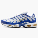 Nike Air Max Plus White Lyon Blue Varsity Maize