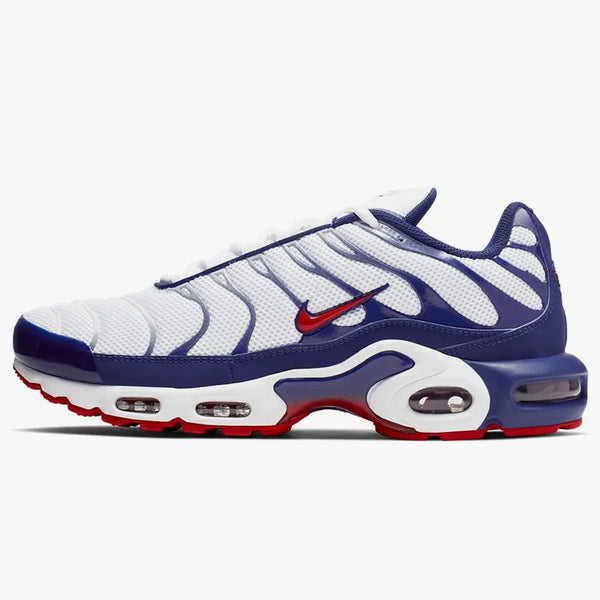 Nike Air Max Plus White Red Blue