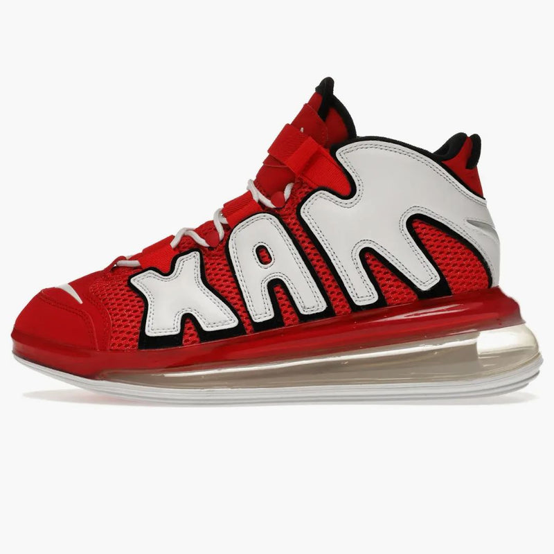 Nike Air More Uptempo 720 University Red White Black