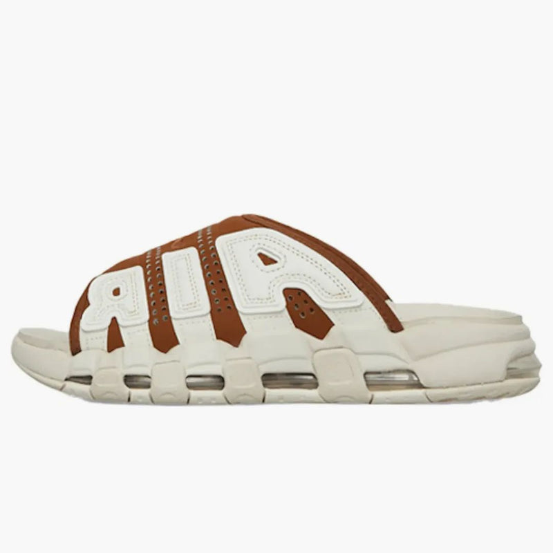 Nike Air More Uptempo Slide Light British Tan Sail
