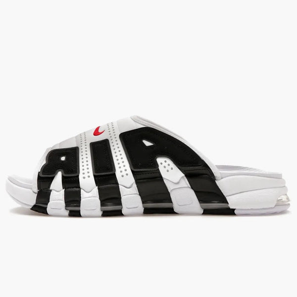Nike Air More Uptempo Slide White Varsity Red