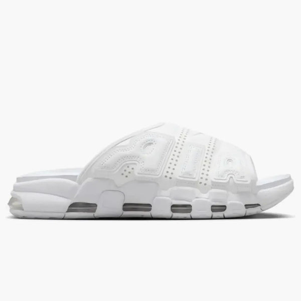 Nike Air More Uptempo Slide Triple White