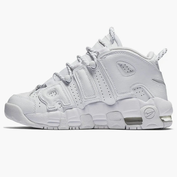 Nike Air More Uptempo Triple White (2017) (gs)