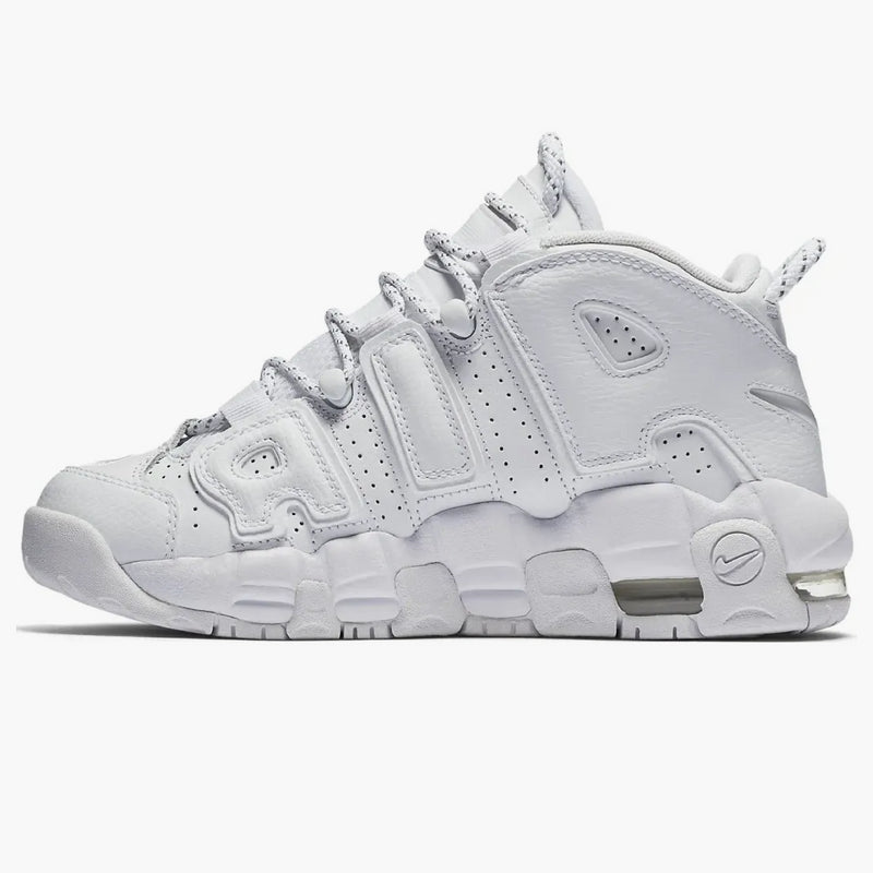 Nike Air More Uptempo Triple White (2017) (gs)