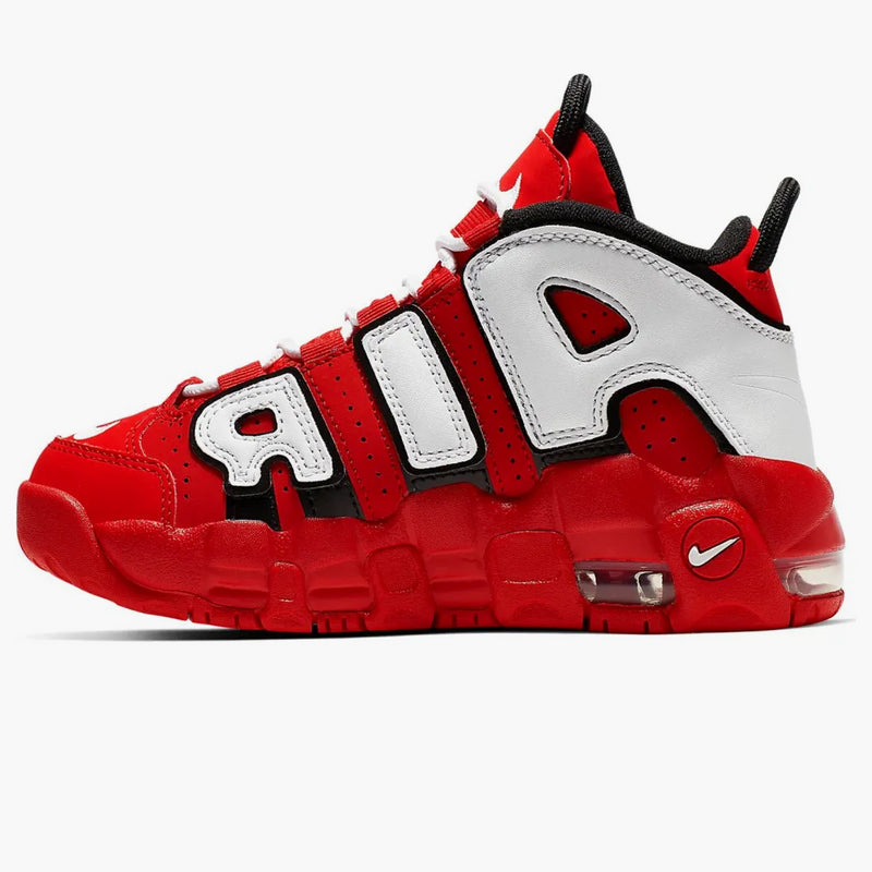 Nike Air More Uptempo University Red Black White (ps)