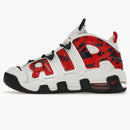 Nike Air More Uptempo White Blue Red Camo (gs)