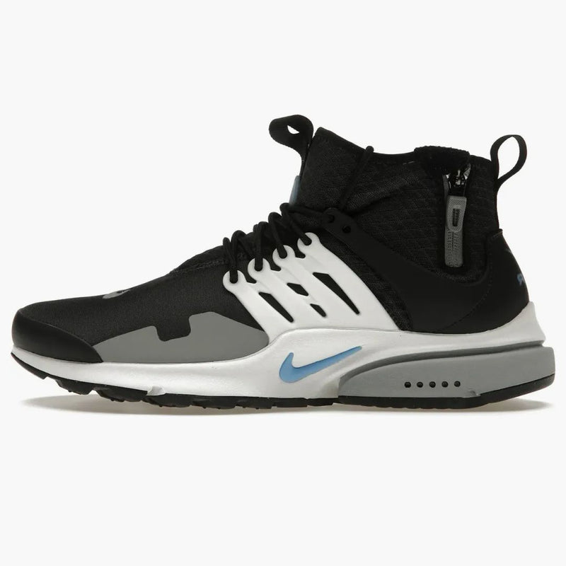 Nike Air Presto Mid Utility Antracite Summit White Particle Grey University Blue