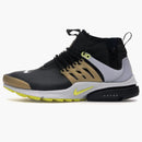 Nike Air Presto Mid Utility Black Yellow Streak