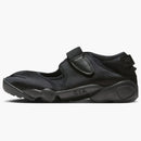 Nike Air Rift Triple Black Satin (women's)