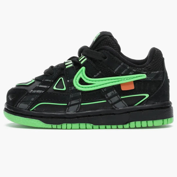 Nike Air Rubber Dunk Off-white Green Strike (td)