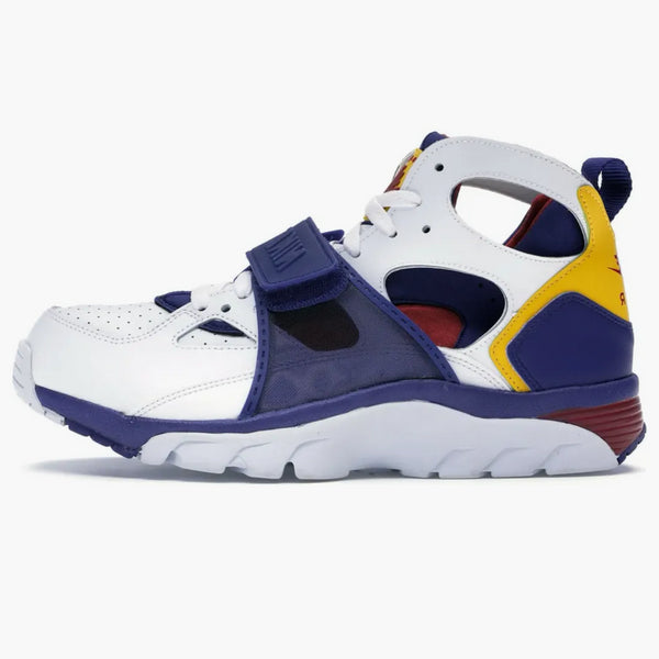 Nike Air Trainer Huarache White Regency Purple Amarillo